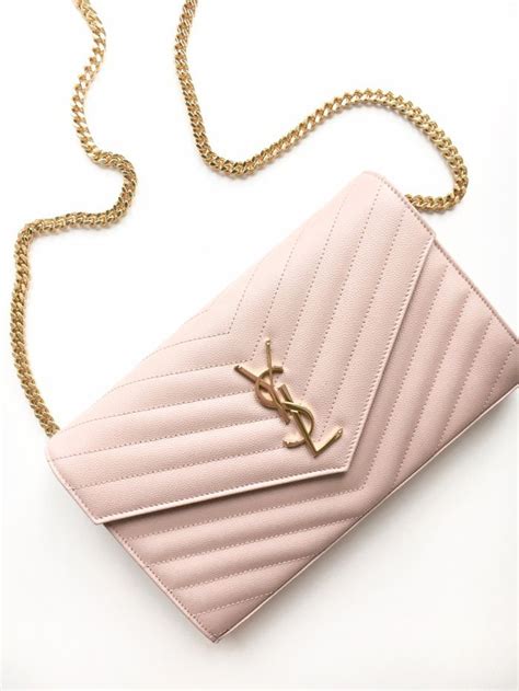 pink ysl wallet on chain|ysl wallet price.